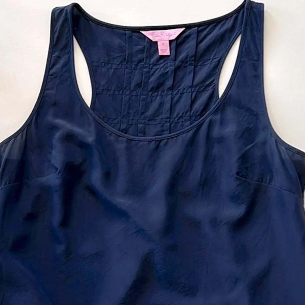 Lilly Pulitzer Alyssa Silk Tank - Picture 2 of 8